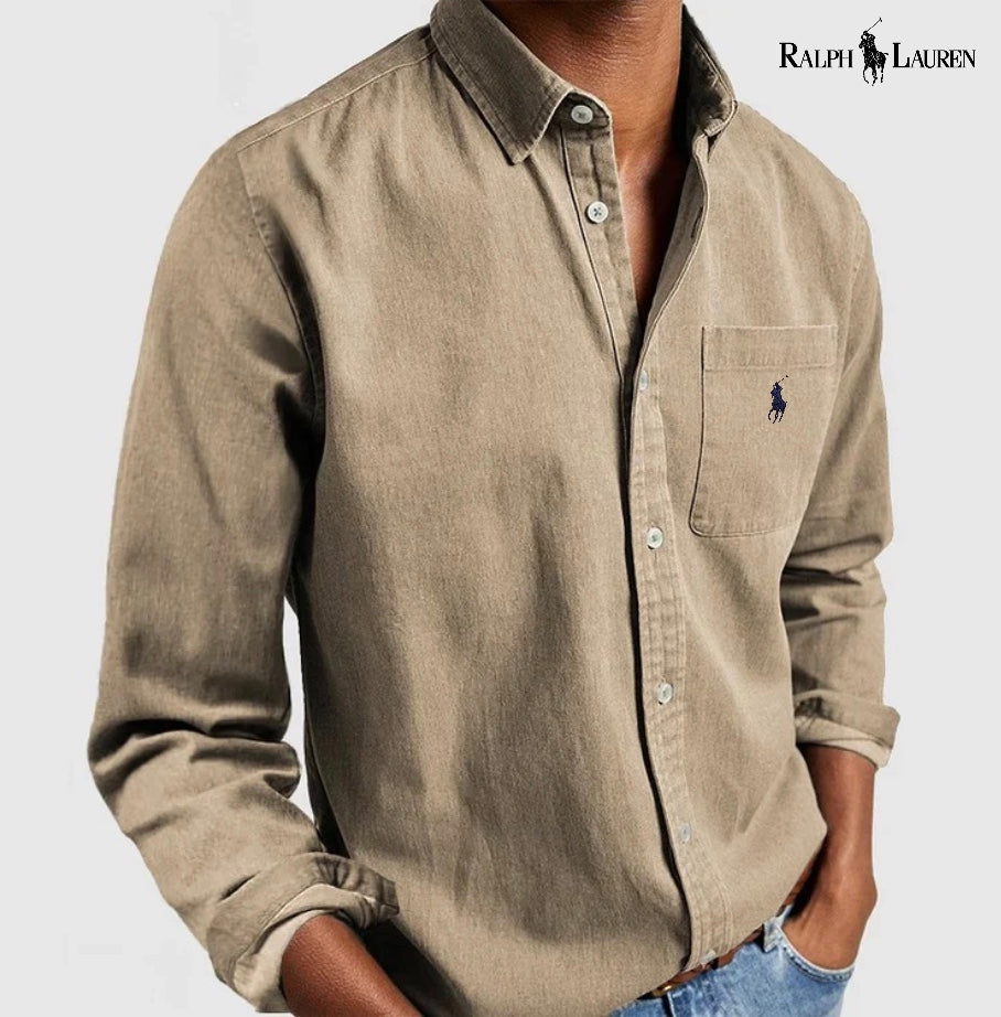 1+1 FREE Oxford shirt in linen