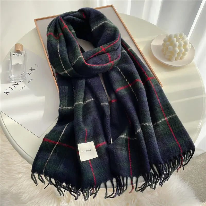 Whisper Plaid Scarf